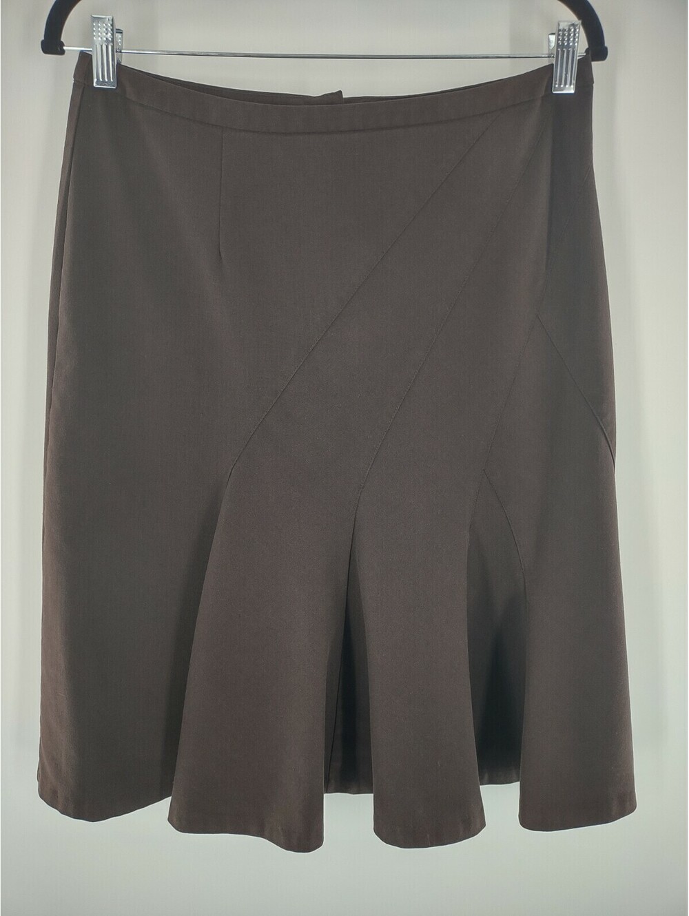 Worthington Works Stretch Separates Women's Size 8 Brown Skirt 048